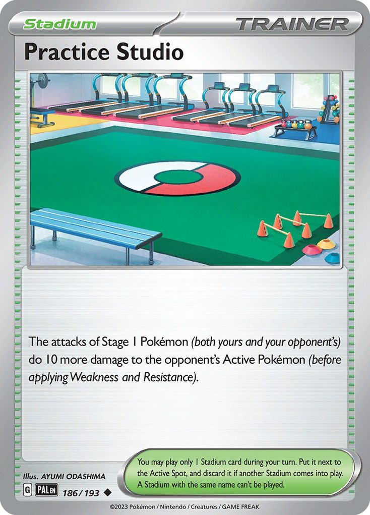 Paldea Evolved Practice Studio #186/193